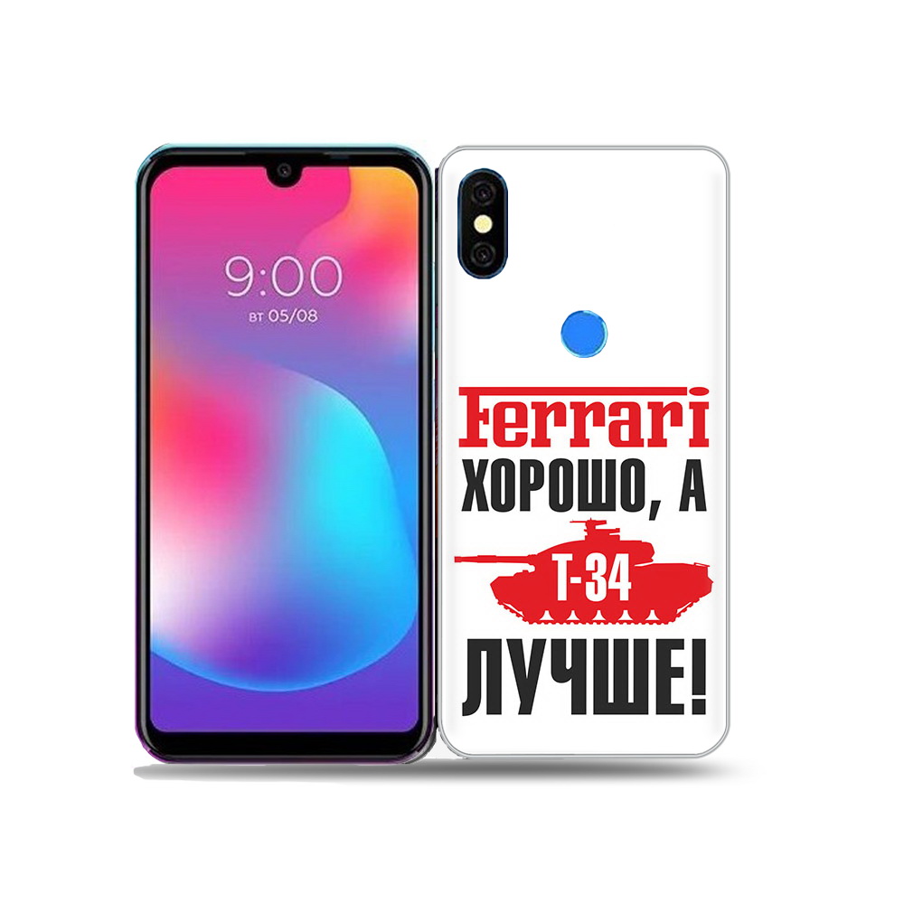 

Чехол MyPads Tocco для BQ 5730L т 34 лучше, Прозрачный, Tocco