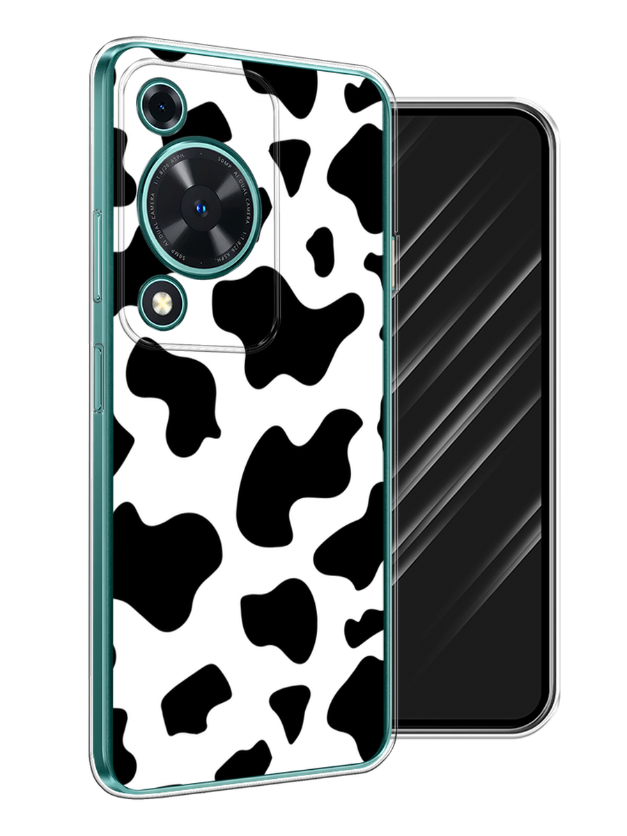 

Чехол Awog на Huawei Nova Y72 "Пятна коровы", Белый;черный, 6123650-1