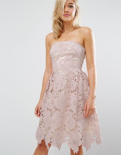 Платье женское LITTLE MISTRESS ASOS-10-1 розовое 42 RU