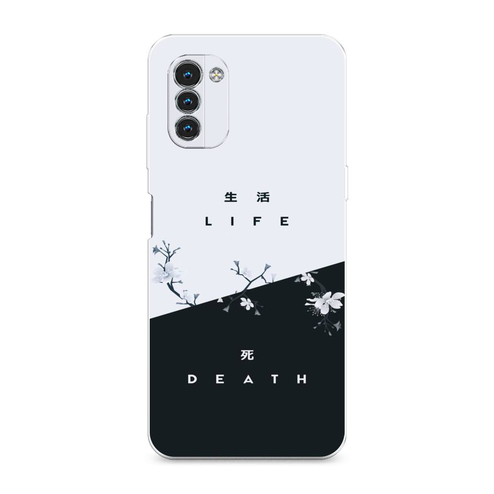 

Чехол Awog на Nokia G21 / Нокиа G21 "Life and death", Разноцветный, 125050-7
