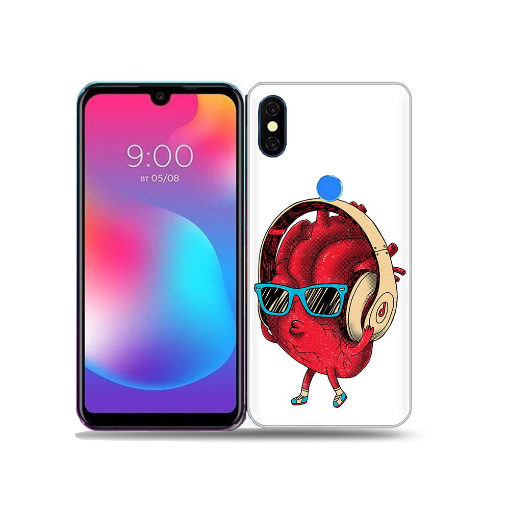 

Чехол MyPads Tocco для BQ 5730L слушай сердце, Прозрачный, Tocco