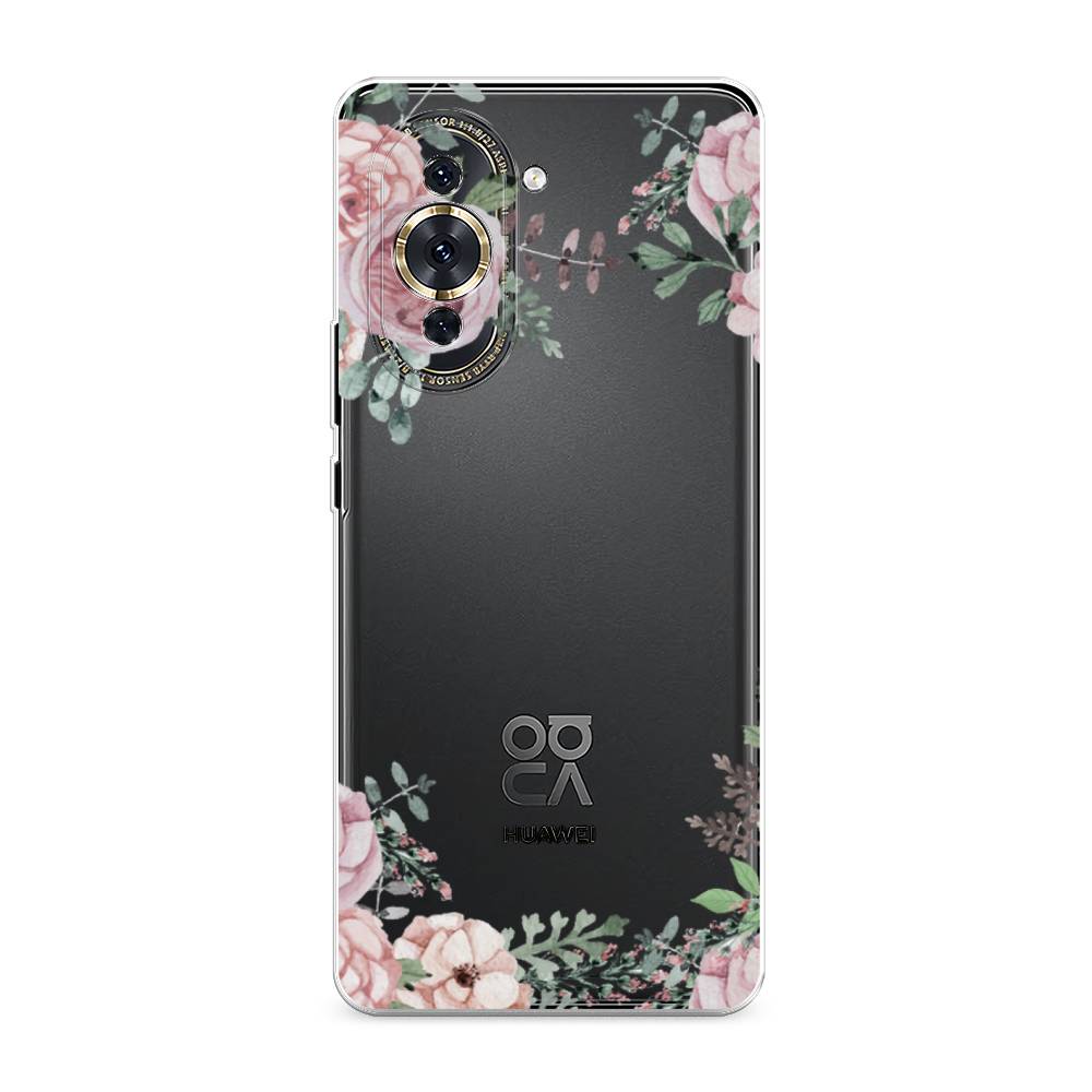 

Чехол Awog на Huawei Nova 10 Pro "Нежные розы акварель", Разноцветный, 6109050-8