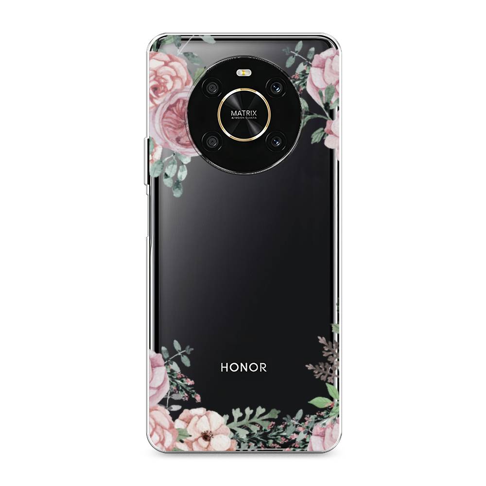 

Чехол Awog на Honor X9 4G/Magic4 Lite 4G "Нежные розы акварель", Разноцветный, 6108150-8