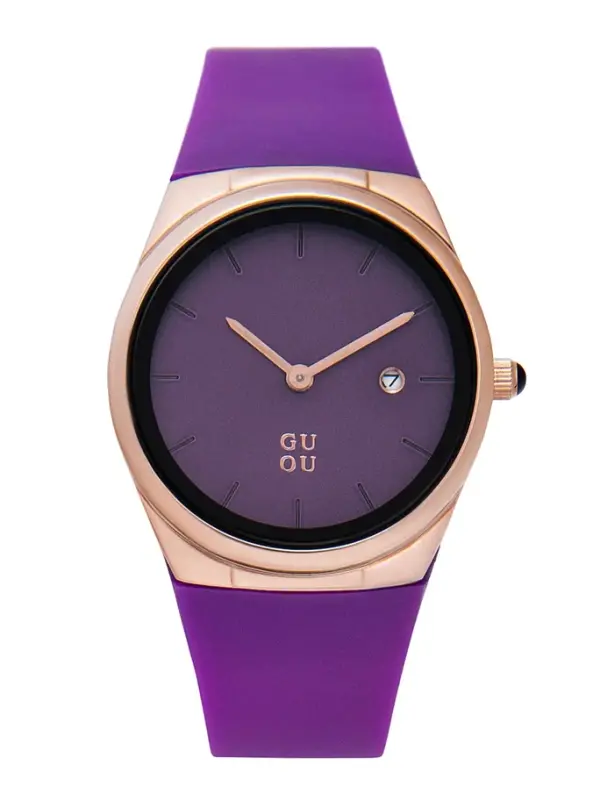 

Наручные часы женские GUOU GU8160 фиолетовые, GU8160