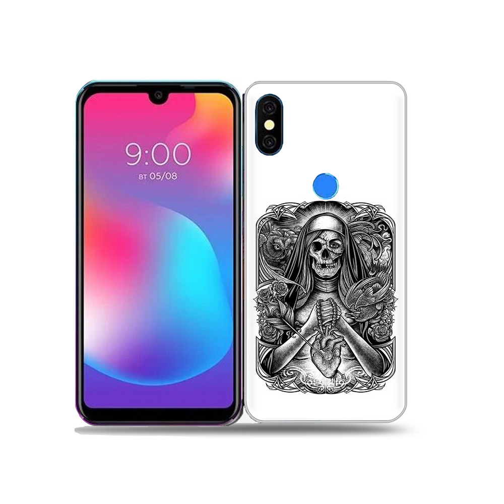 

Чехол MyPads Tocco для BQ 5730L скелет с сердцем, Прозрачный, Tocco