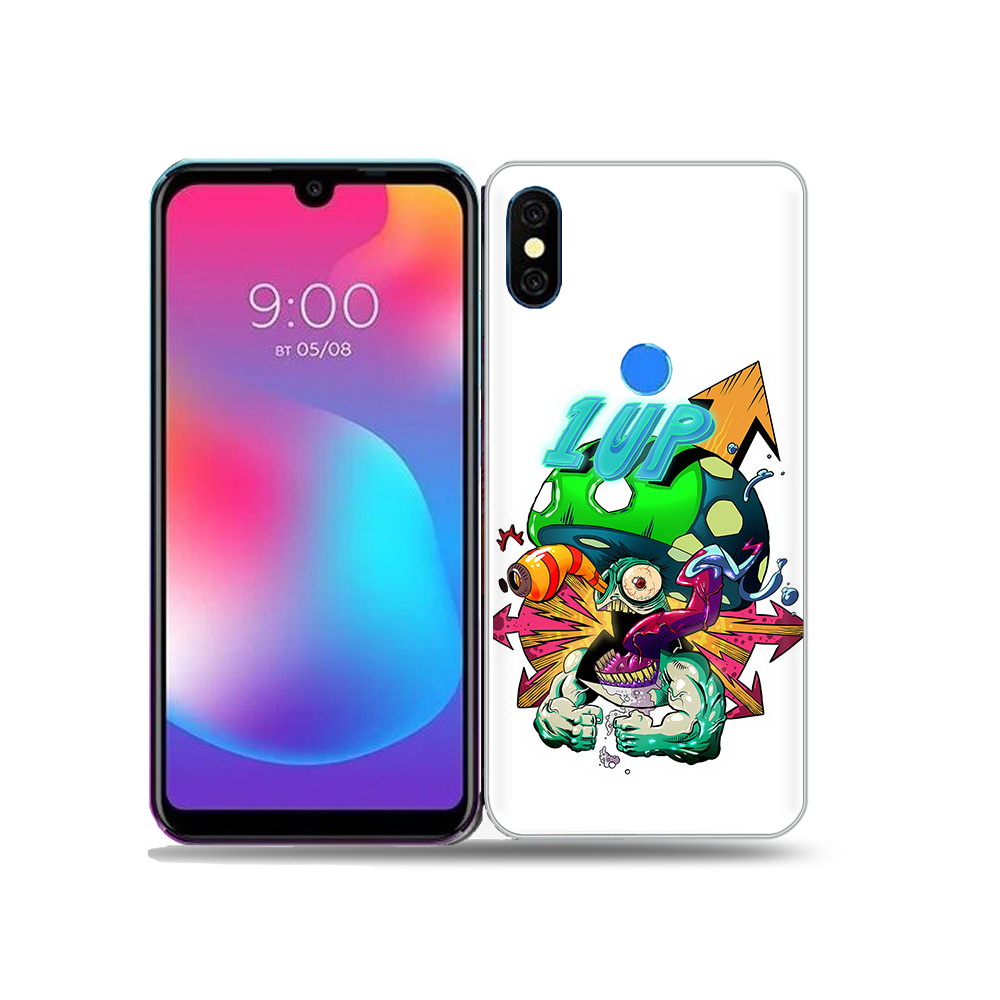 

Чехол MyPads Tocco для BQ 5730L сильный гриб абстракция, Прозрачный, Tocco