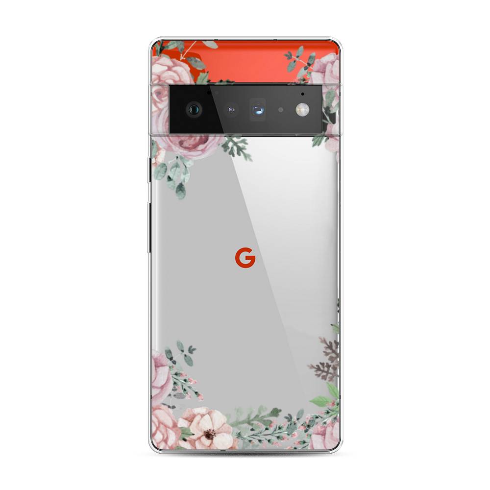 

Чехол Awog на Google Pixel 6 Pro "Нежные розы акварель", Разноцветный, 270950-8