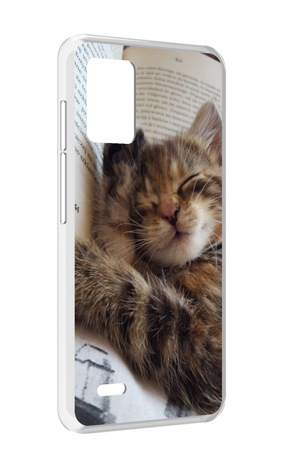 

Чехол MyPads Спящий-котенок для UMIDIGI Bison X10S / Bison X10G, Прозрачный, Tocco