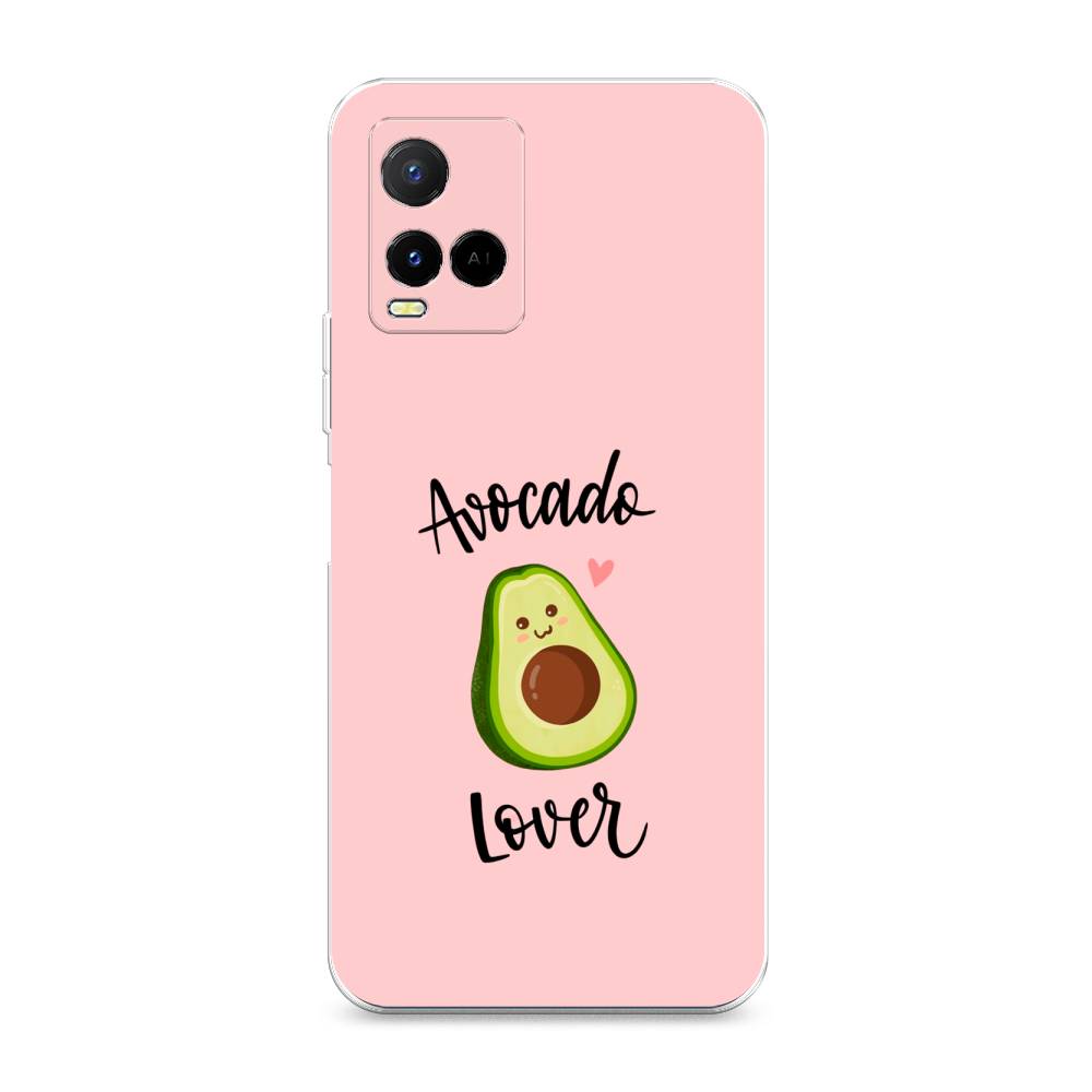 

Чехол на Vivo Y21e "Avocado lover", Розовый;зеленый, 266350-6