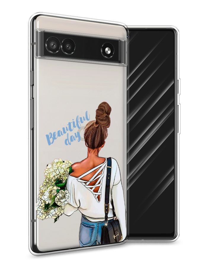 

Чехол Awog на Google Pixel 6A "Beautiful day vector", Разноцветный, 271150-6