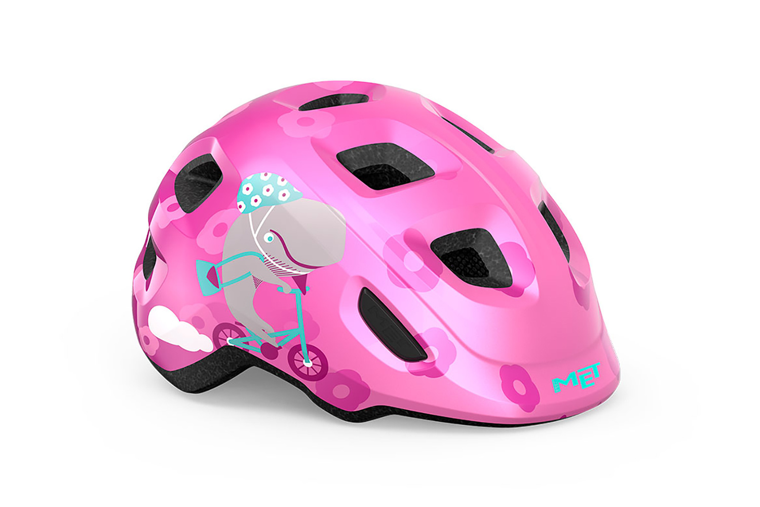 

Велошлем детский Met Hooray Pink Whale, S, 2023 3HM144CE00SPW1, Hooray