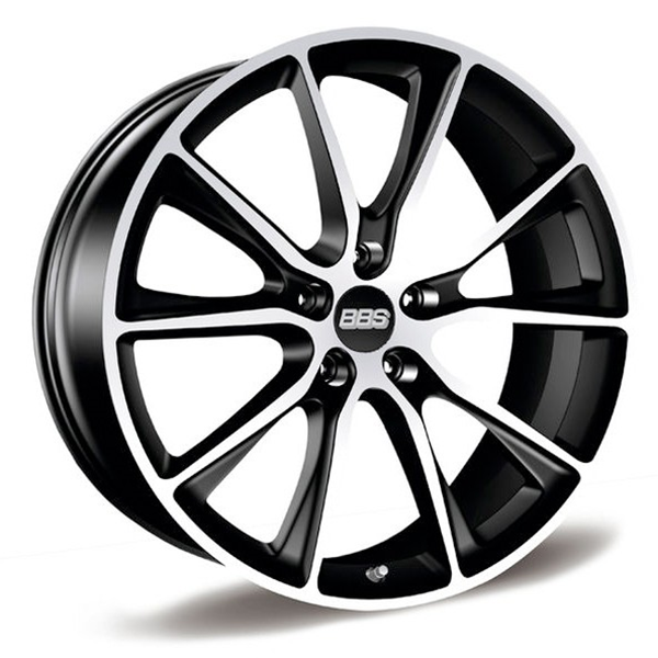 фото Колесный диск r20 5x130 10j et40 d71,6 bbs sv sv006 satin black diamond cut