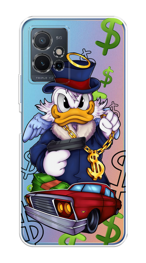 

Чехол на Vivo Y75 5G "Scrooge McDuck with a Gold Chain", Красный;синий;белый, 266250-6