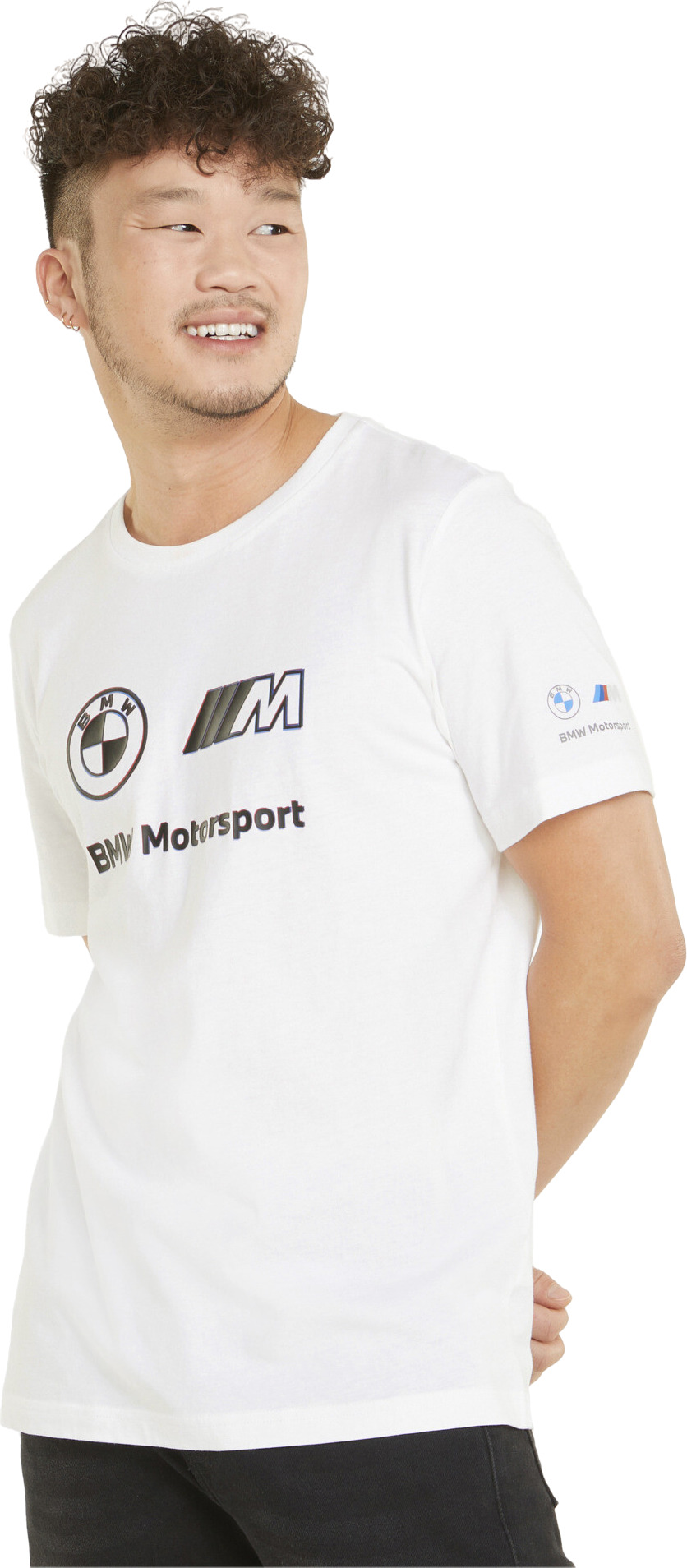

Футболка мужская PUMA Bmw Mms Logo Tee+ белая M, Белый, Bmw Mms Logo Tee+