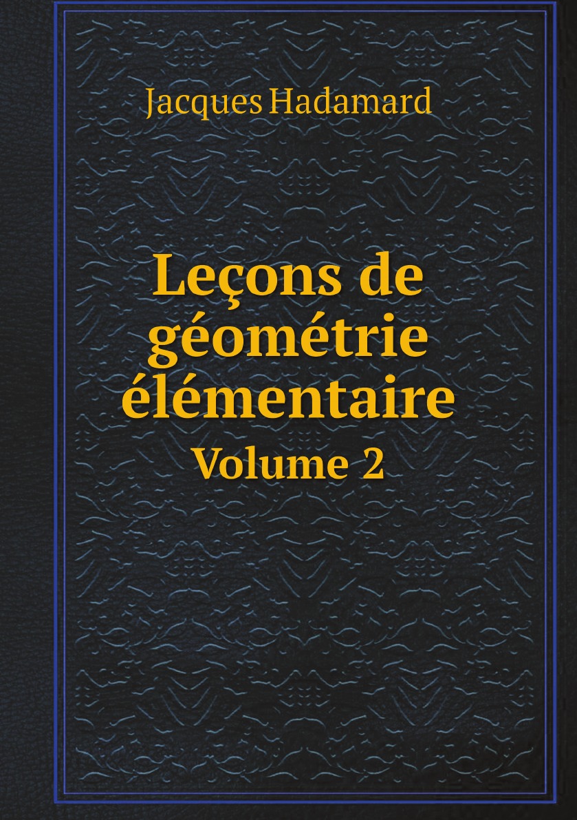 

Lecons de geometrie elementaire