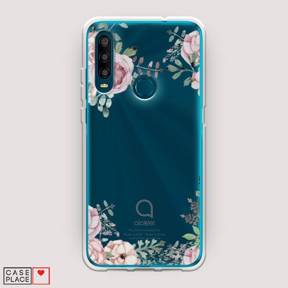 

Чехол Awog на Alcatel 1SE (2020) / Алкатель 1SE (2020) "Нежные розы акварель", Разноцветный, 171250-8