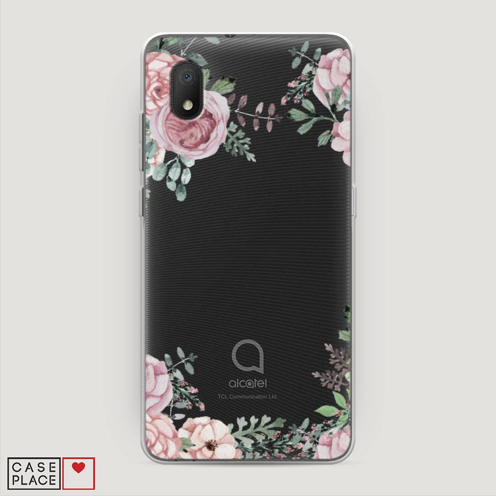 

Чехол Awog на Alcatel 1B (2020) 5002D / Алкатель 1B (2020) 5002D "Нежные розы акварель", 171150-8