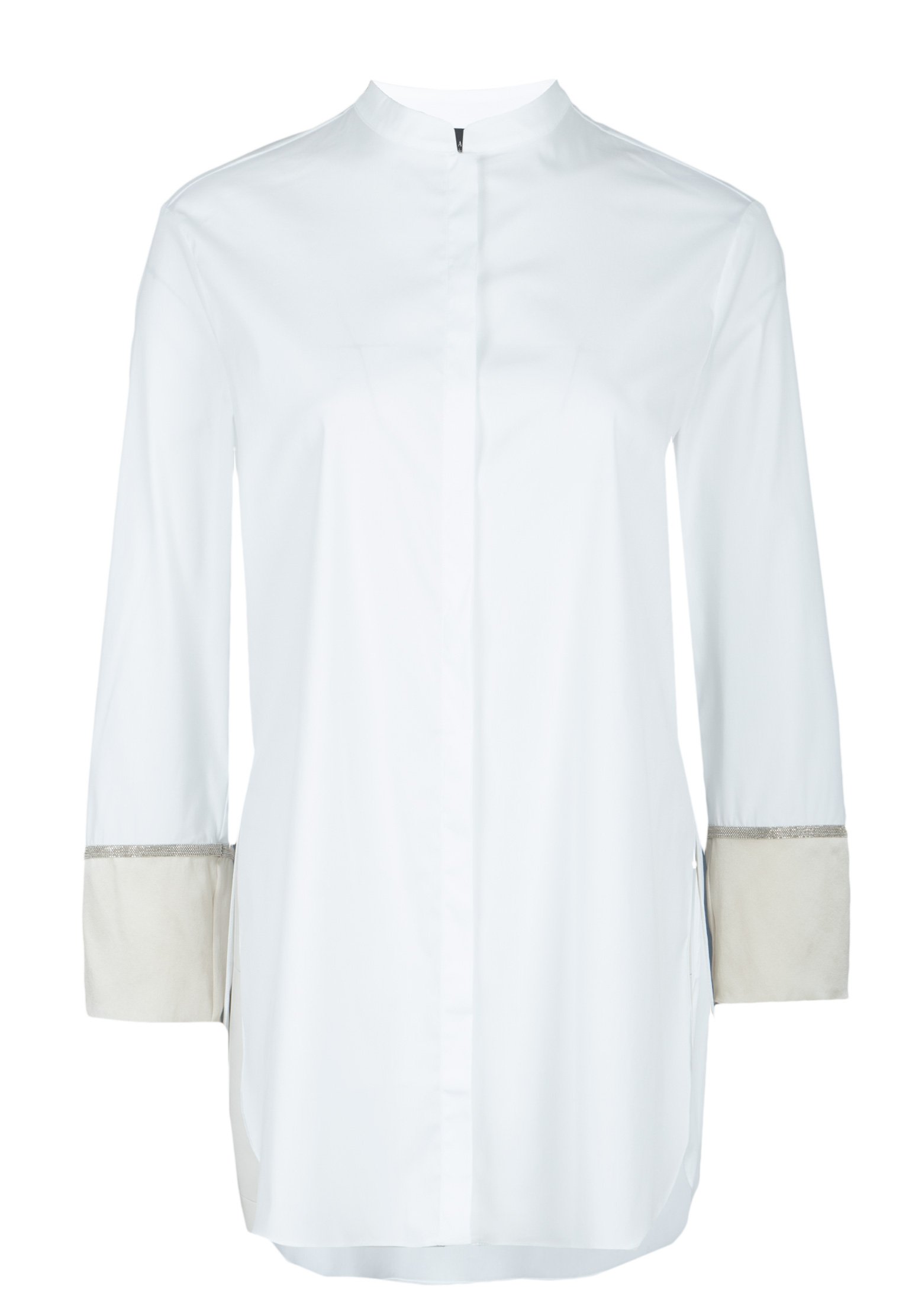 Рубашка женская FABIANA FILIPPI 116352 белая 44 IT