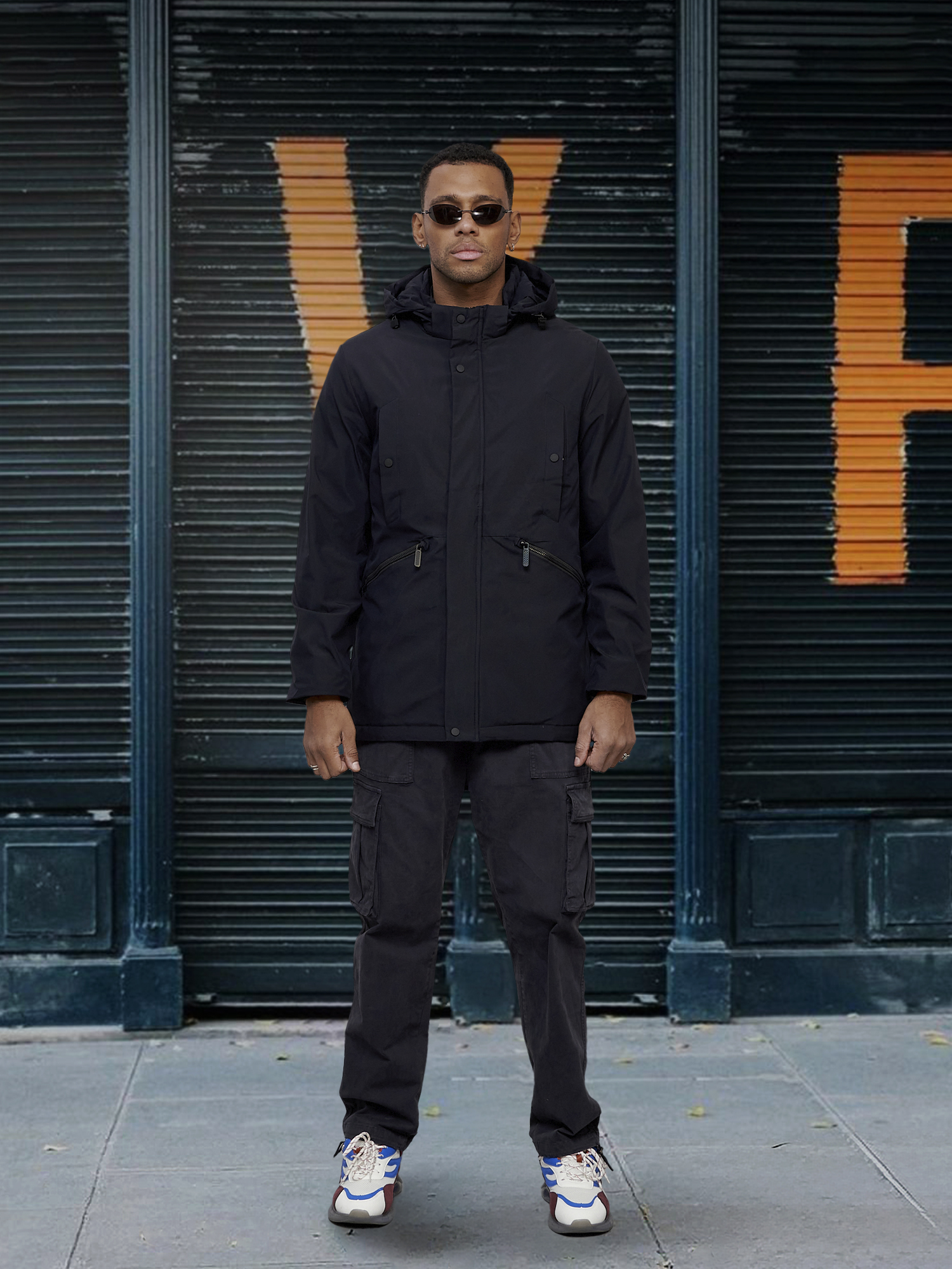 

Куртка мужская NoBrand OI-6830 синяя 3XL, Синий, OI-6830