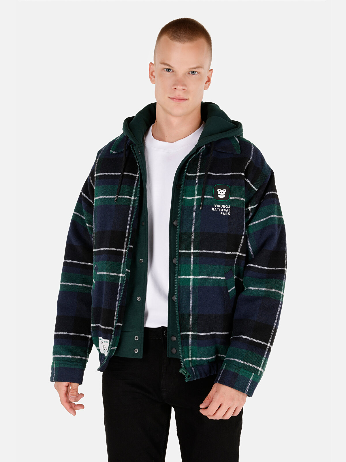 

Куртка мужская Colin's CL1071001 синяя 2XL, Синий, CL1071001