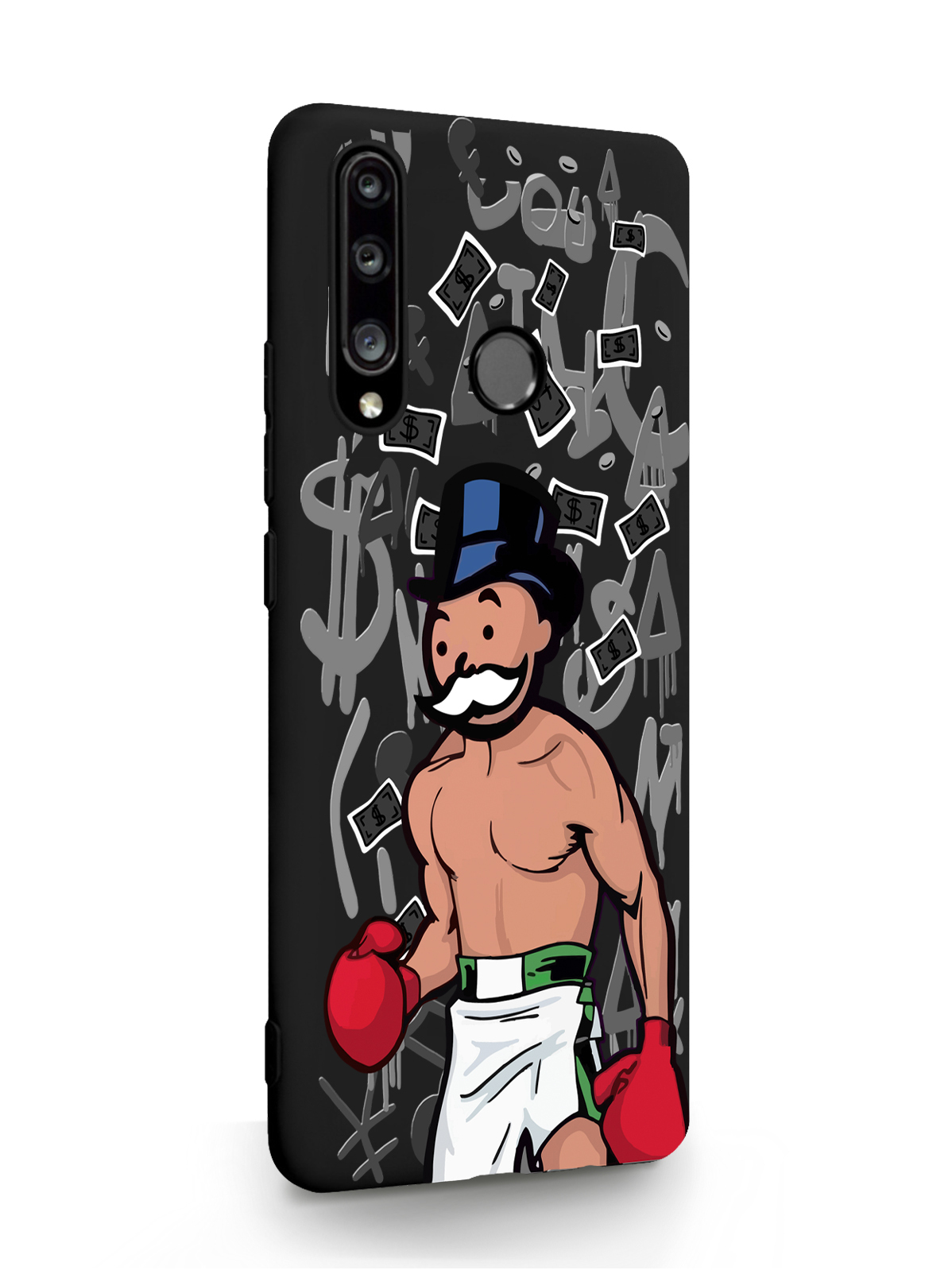 фото Чехол musthavecase honor 10i monopoly boxing черный