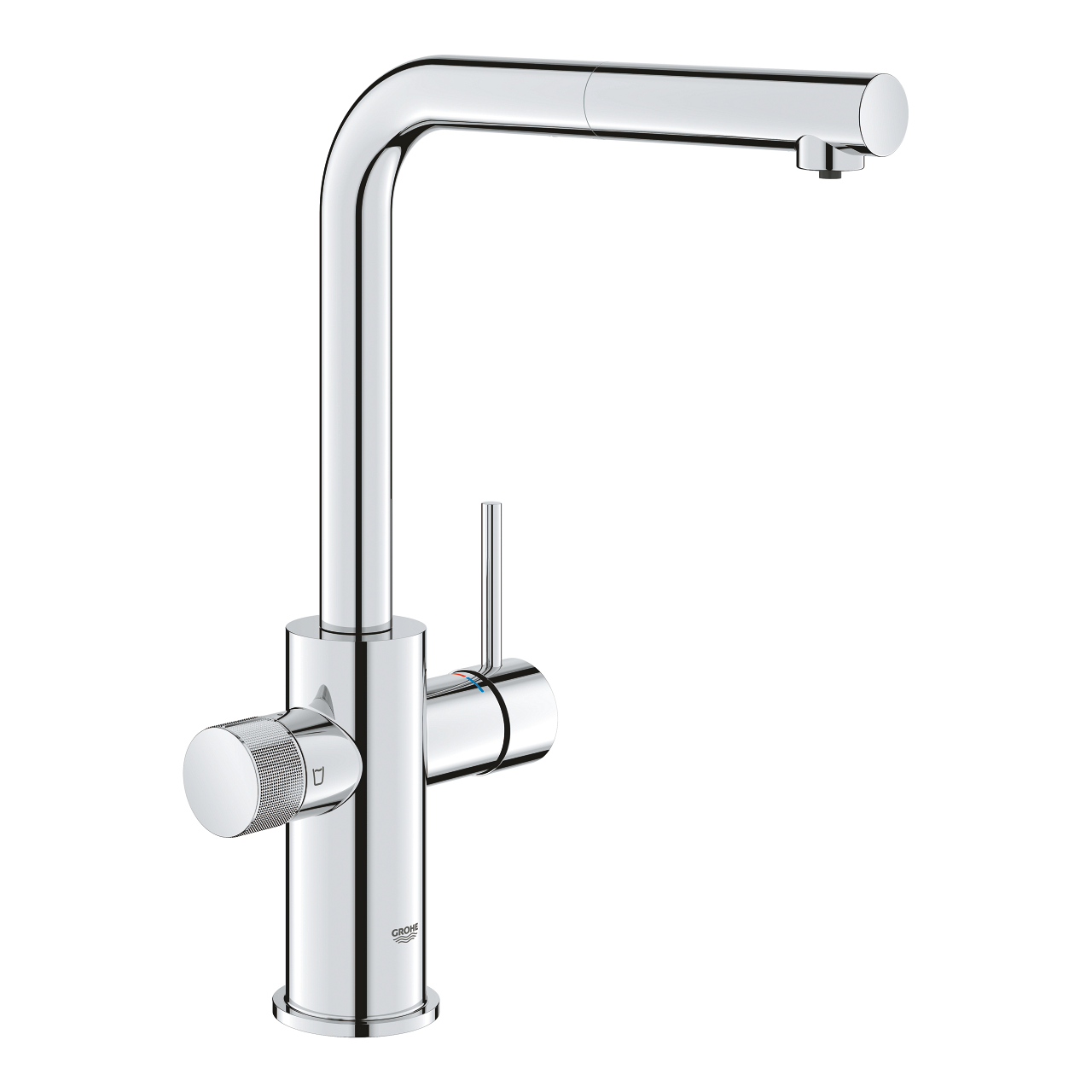 

Смеситель для кухни GROHE Blue 30590000 цвет: хром, Серебристый, Blue