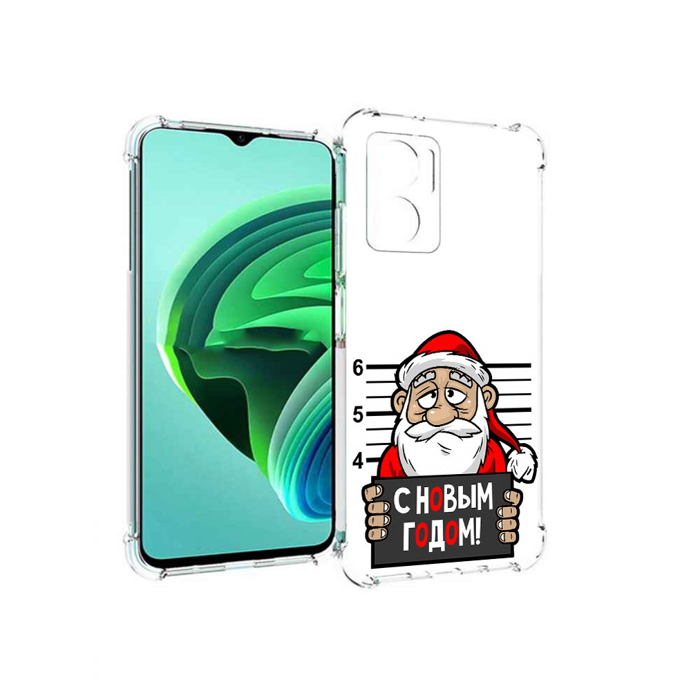 Чехол MyPads ДМ с новым годом заключенный для Xiaomi Redmi Note 11E 5G