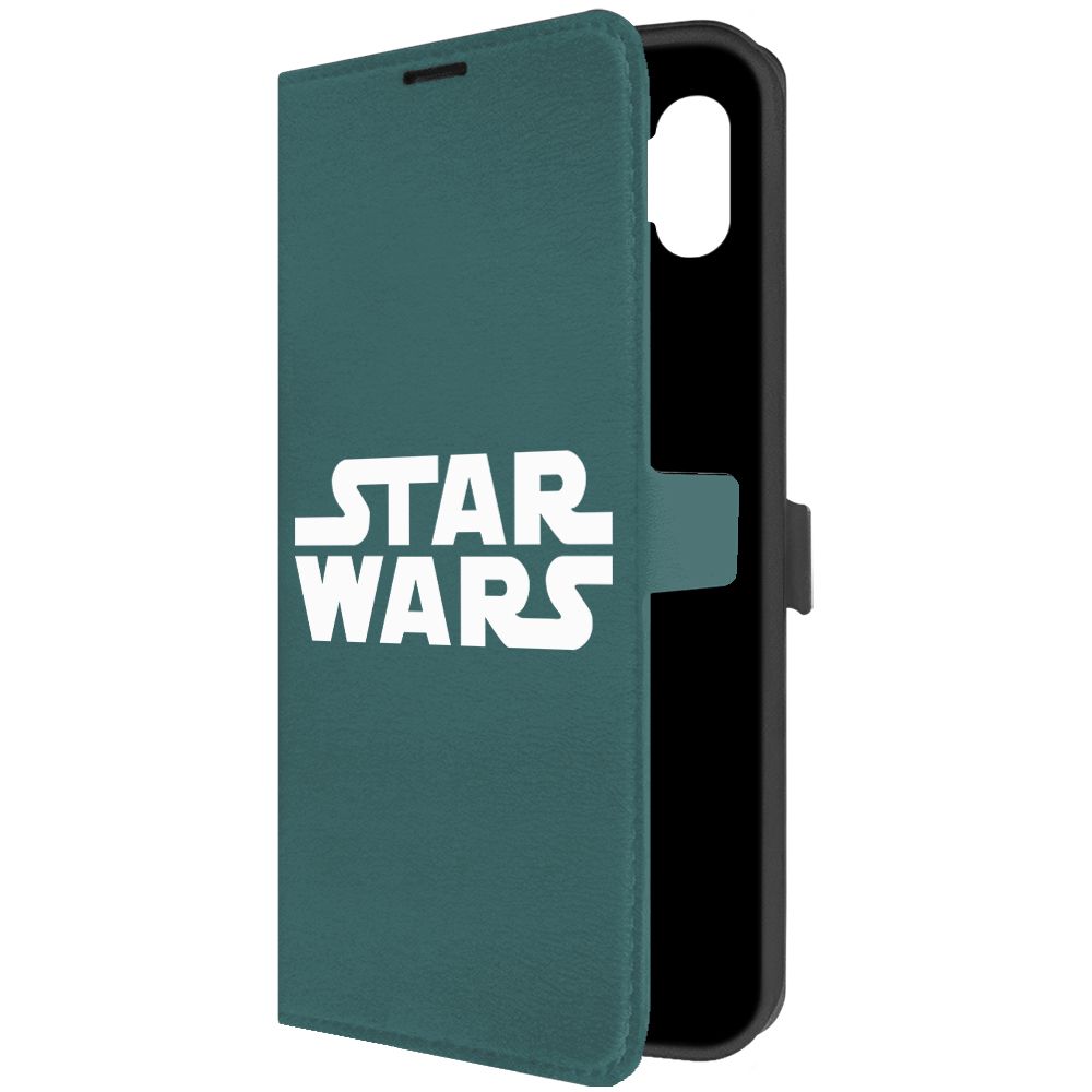 

Чехол-книжка Krutoff Eco Book для Samsung Galaxy M04 Star Wars, Зеленый
