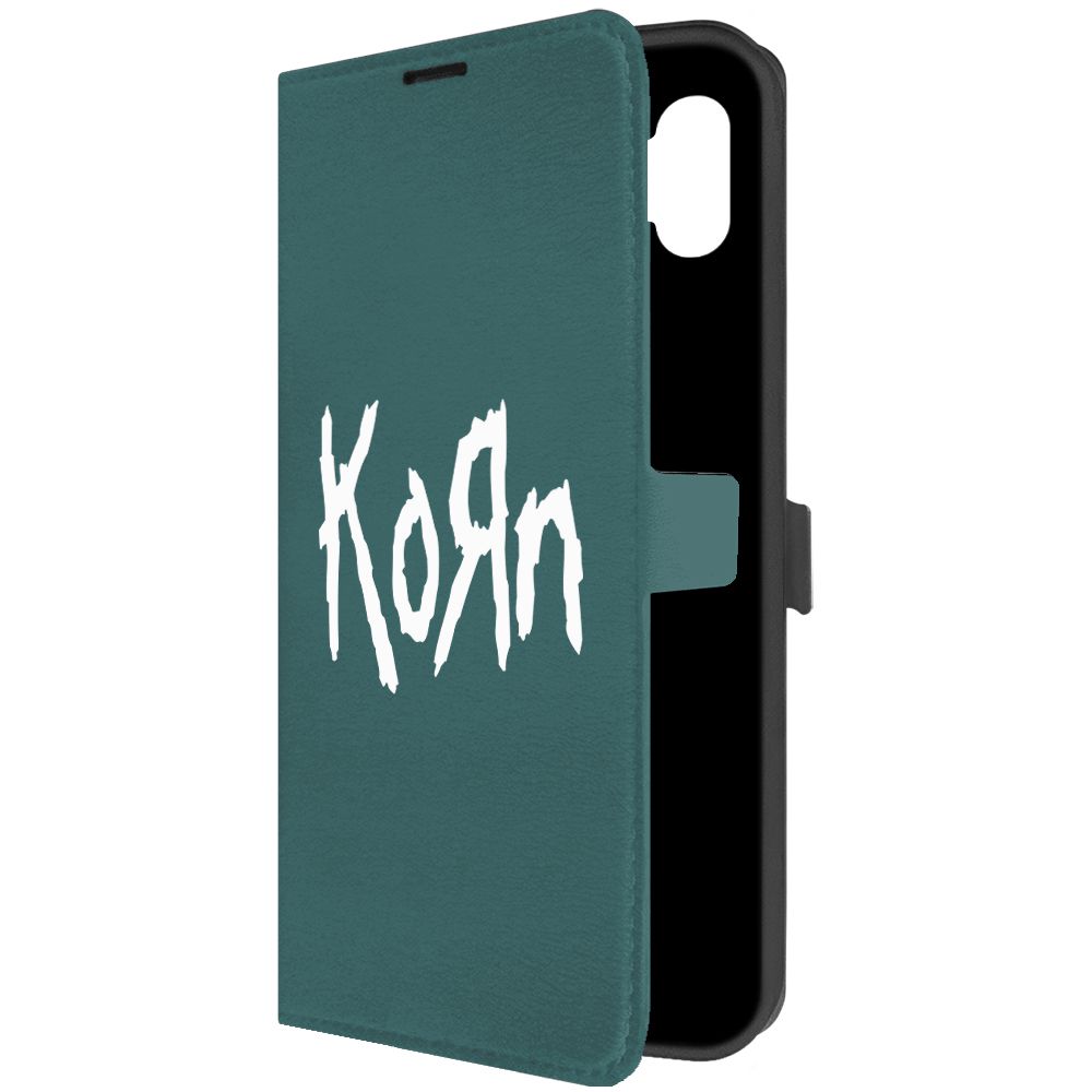 

Чехол-книжка Krutoff Eco Book для Samsung Galaxy M04 (M045) Korn (Корн) (зелёный опал), Зеленый