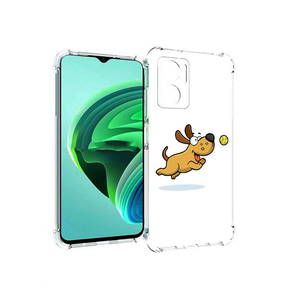Чехол MyPads пёсик для Xiaomi Redmi Note 11E 5G/Redmi 11 Prime 5G/Redmi 10 5G