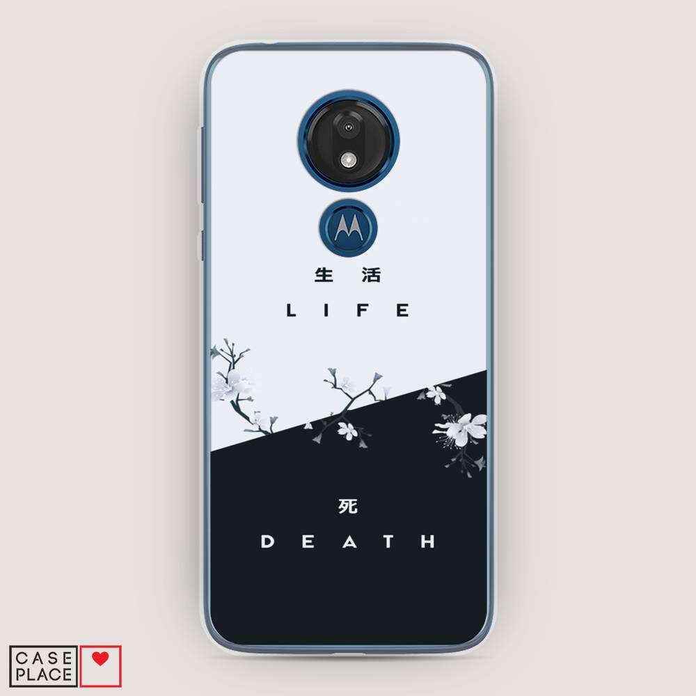 

Чехол Awog на Motorola Moto G7 / Моторола Мото G7 "Life and death", Разноцветный, 241150-7