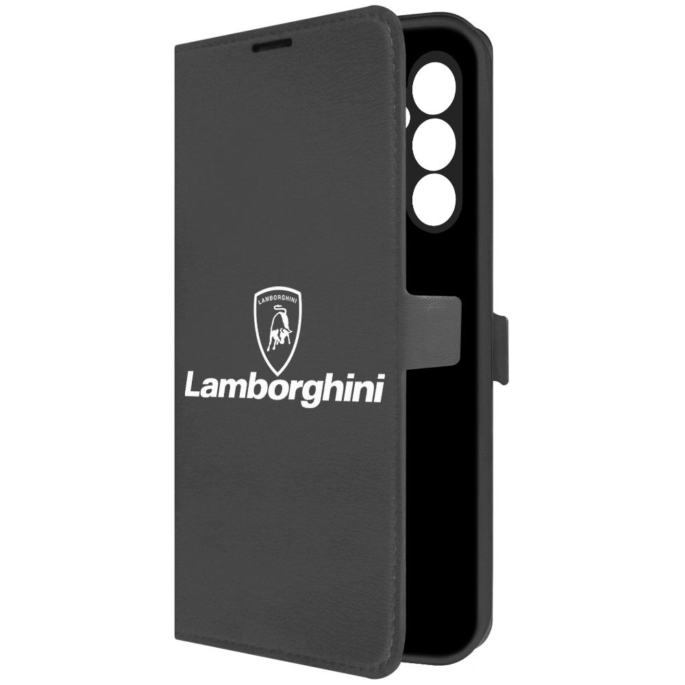 

Чехол-книжка Krutoff Eco Book для Samsung Galaxy A24 Lamborghini, Черный