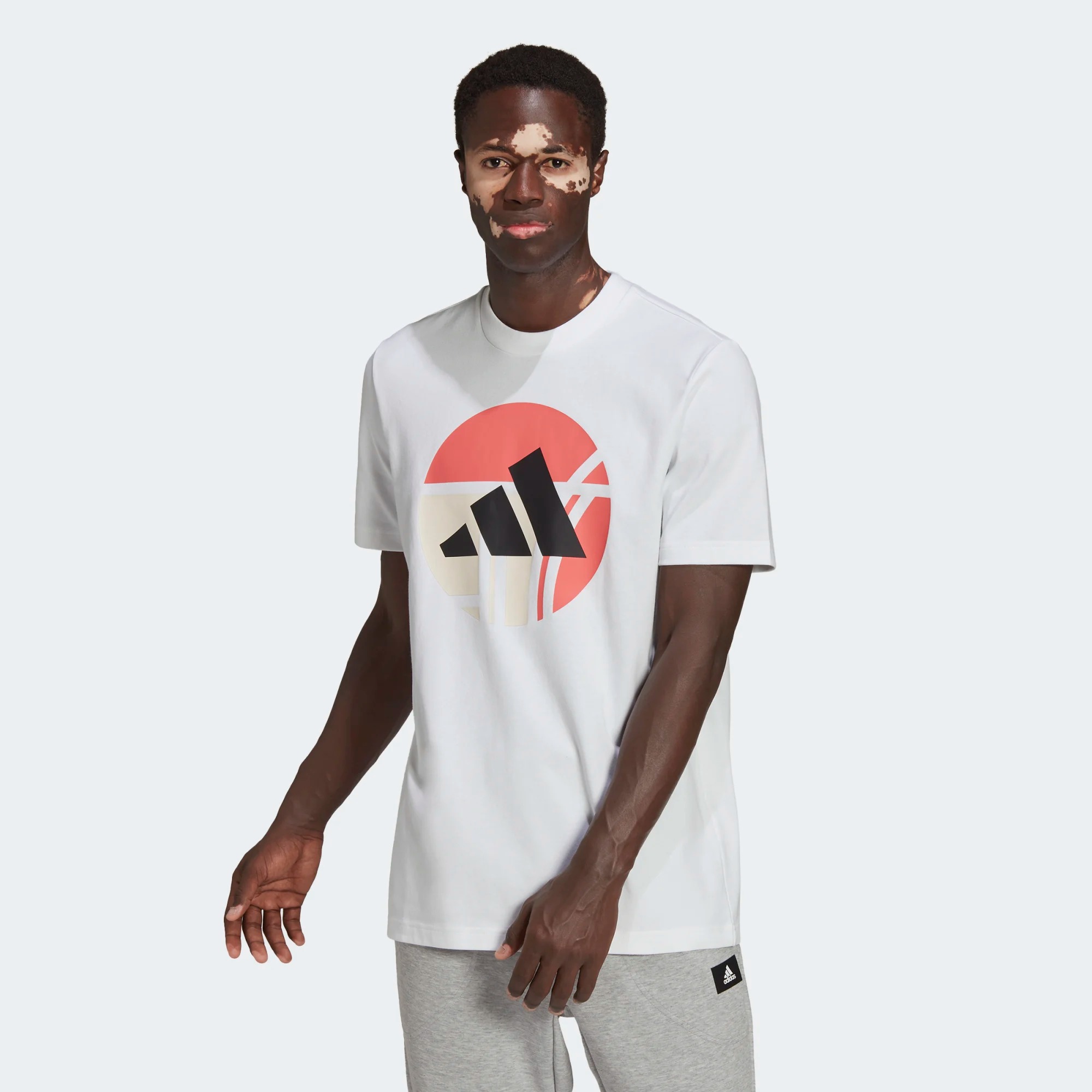 фото Футболка мужская adidas m external tee белая 2xl