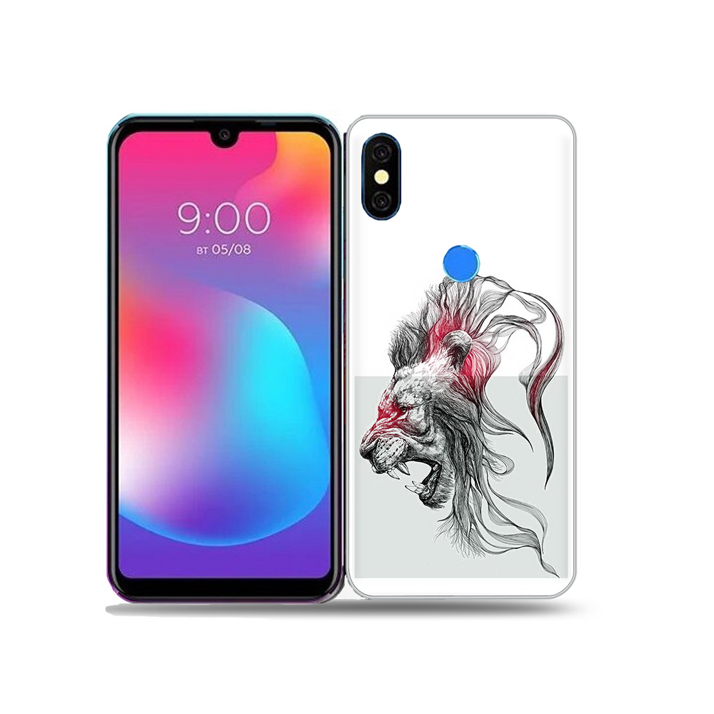 

Чехол MyPads Tocco для BQ 5730L разъяренный лев, Прозрачный, Tocco