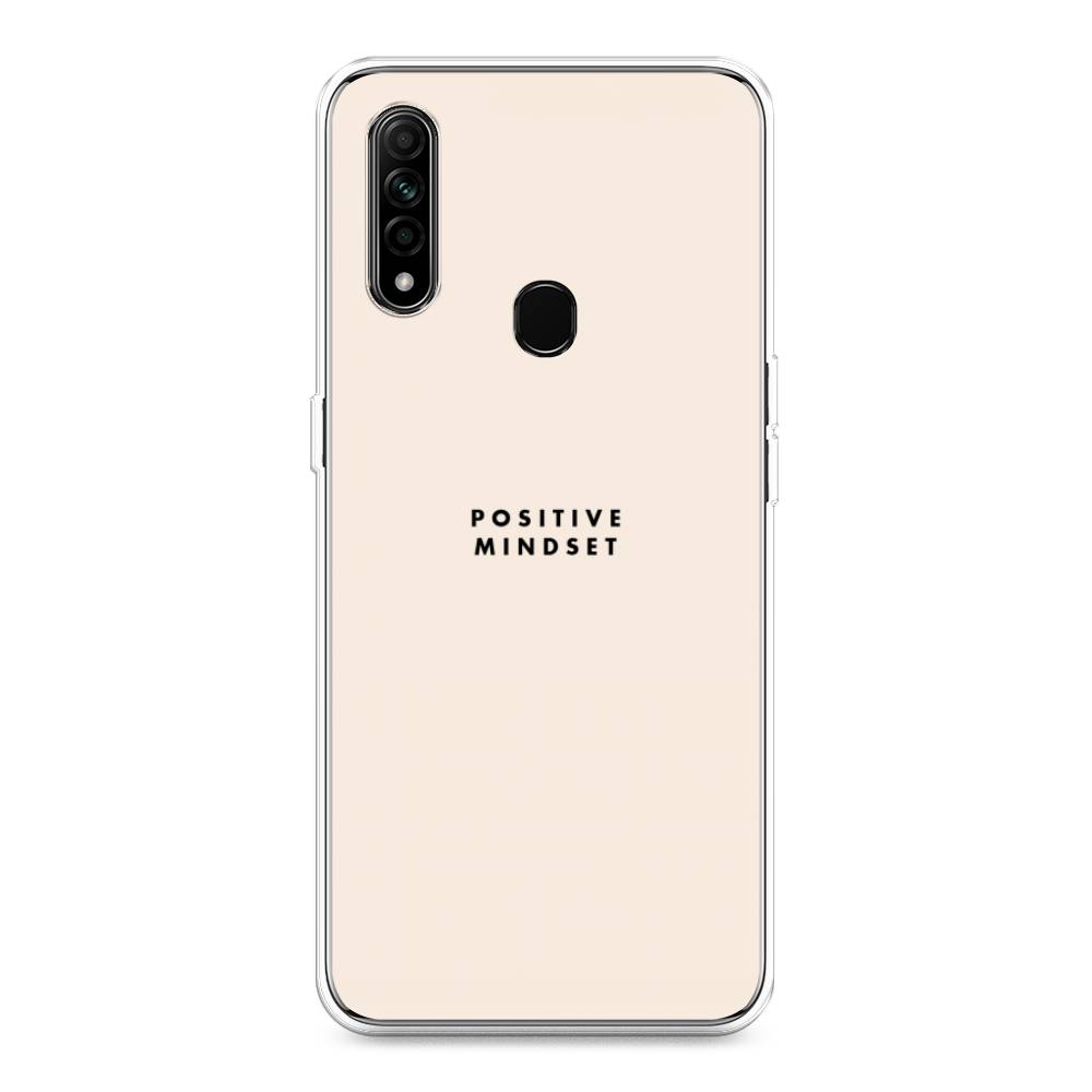 

Силиконовый чехол "Позитивное мышление" на Oppo A31, 252250-7