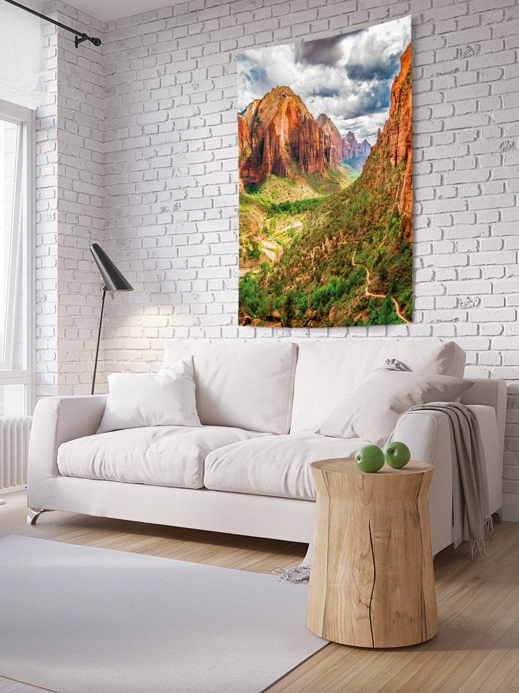 

Вертикальное фотопанно на стену JoyArty Путешествие через каньон 100x150 см, Путешествие через каньон
