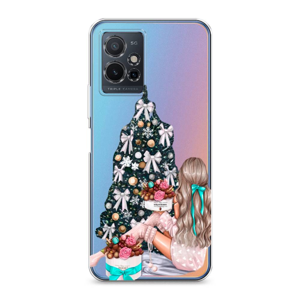

Чехол на Vivo Y75 5G "New Year", Зеленый;бежевый;голубой, 266250-5