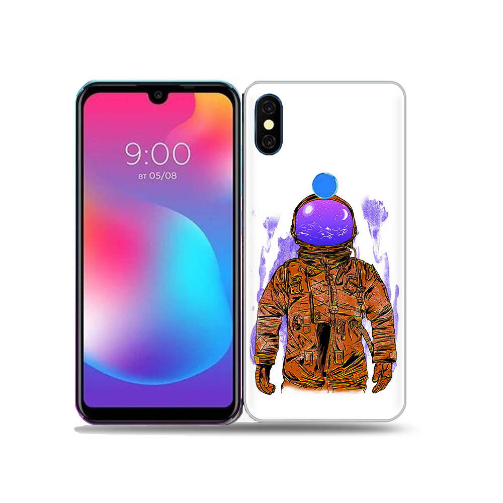 

Чехол MyPads Tocco для BQ 5730L нарисованный мужчина в скафандре, Прозрачный, Tocco