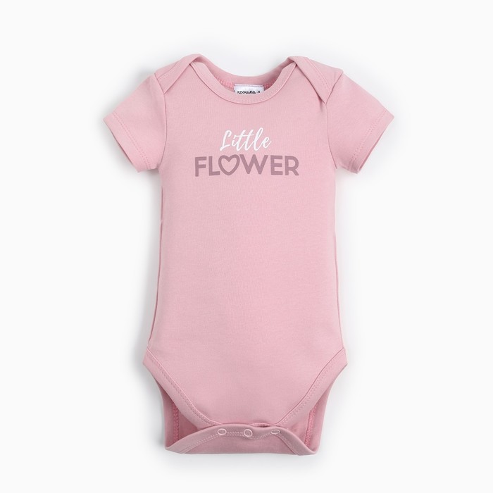 

Крошка Я Боди Крошка Я Flower, рост 86-92 см, розовый, 9455246