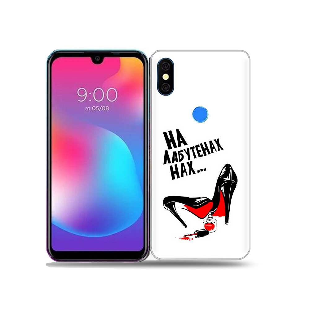 

Чехол MyPads Tocco для BQ 5730L на лабутенах, Прозрачный, Tocco