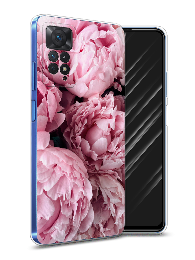 

Чехол Awog на Xiaomi Redmi Note 11 Pro "Нежные пионы", Разноцветный, 315650-8
