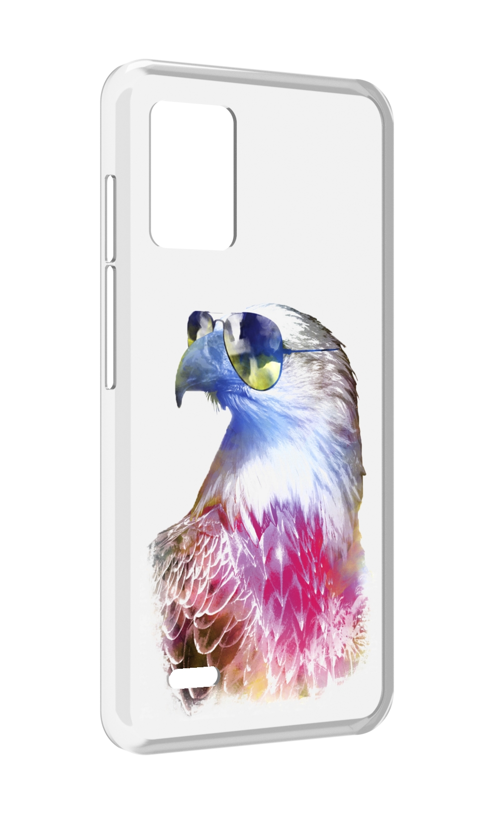

Чехол MyPads Орел в очках для UMIDIGI Bison X10S / Bison X10G, Прозрачный, Tocco
