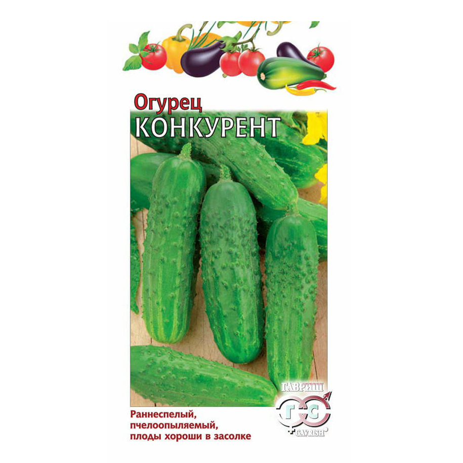 

Семена огурец Гавриш Конкурент 0,5 г
