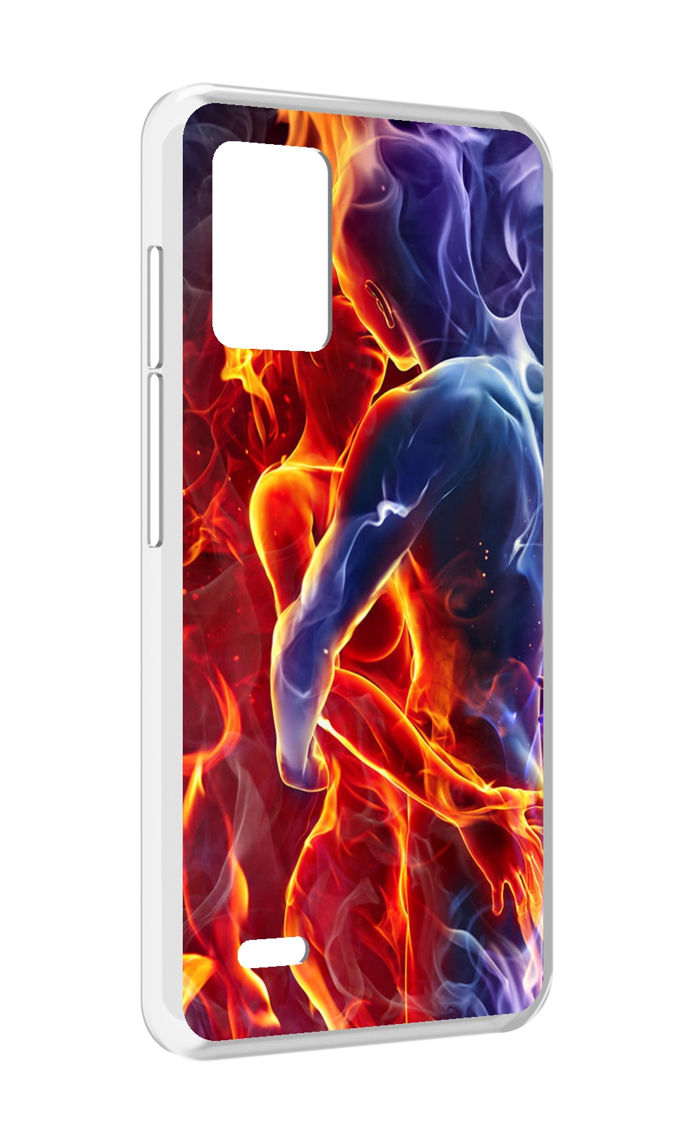 

Чехол MyPads Огонь-вода для UMIDIGI Bison X10S / Bison X10G, Прозрачный, Tocco