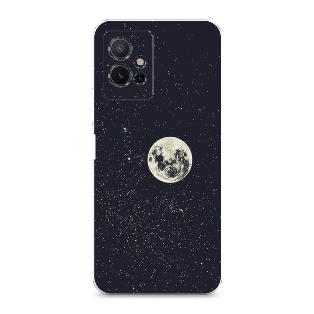 

Чехол на Vivo Y75 5G "Полнолуние", Красный, 266250-2