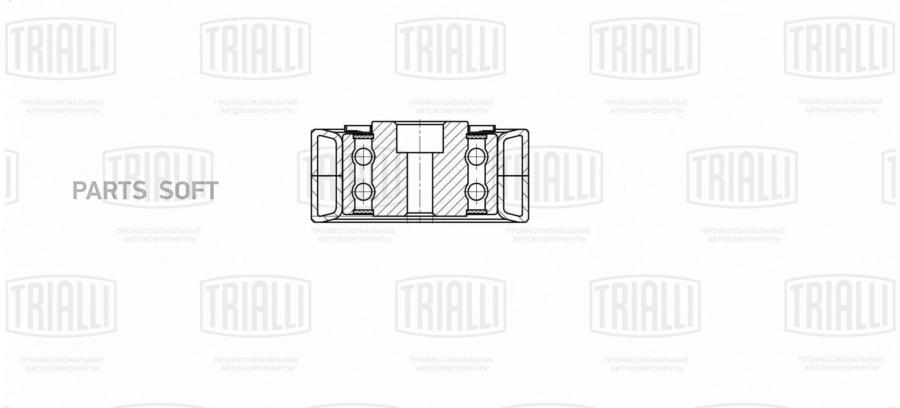 

Ролик Промежуточный Навесного Оборудования Cm 5135 Nsii0023976234 Trialli арт. CM5135