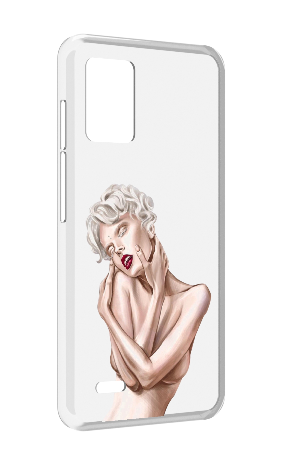 

Чехол MyPads Мигера женский для UMIDIGI Bison X10S / Bison X10G, Прозрачный, Tocco