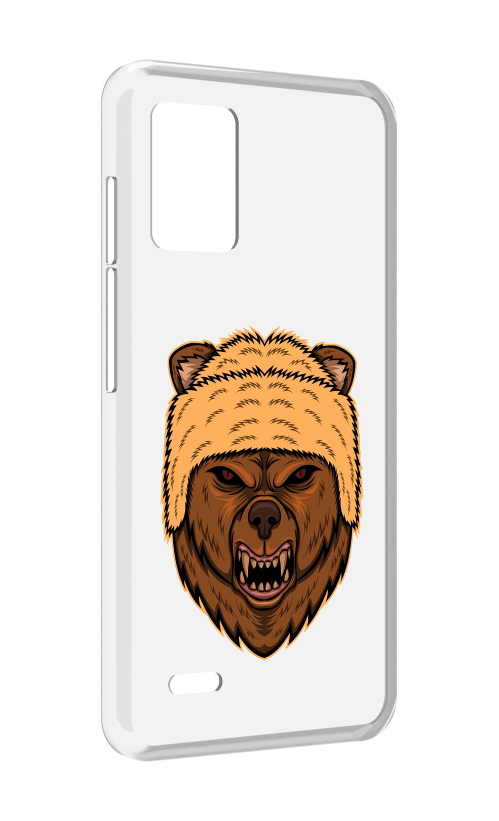 

Чехол MyPads Медведь-в-шапке для UMIDIGI Bison X10S / Bison X10G, Прозрачный, Tocco