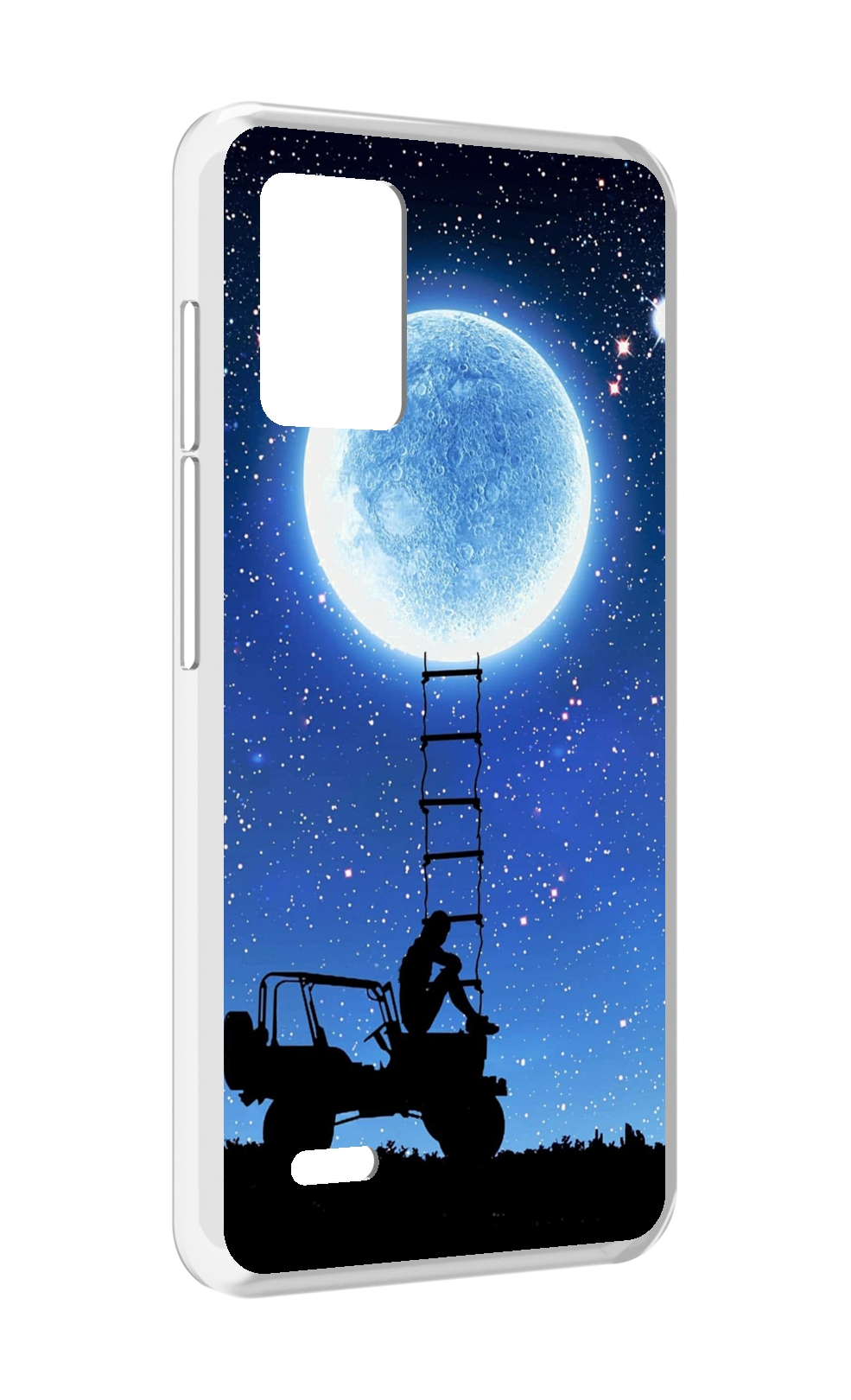 

Чехол MyPads Машина-на-лун для UMIDIGI Bison X10S / Bison X10G, Прозрачный, Tocco