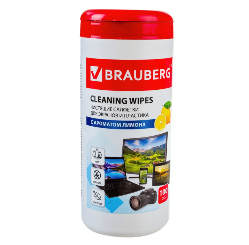 

Салфетка для экранов Brauberg CLEANING SPRAY, 3, CLEANING SPRAY